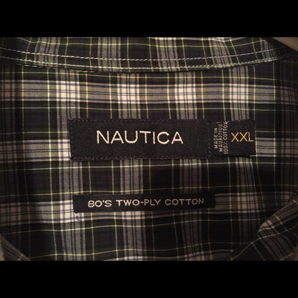 Nautica Button Down shirt. Men’s XXL - Picture 2 of 4